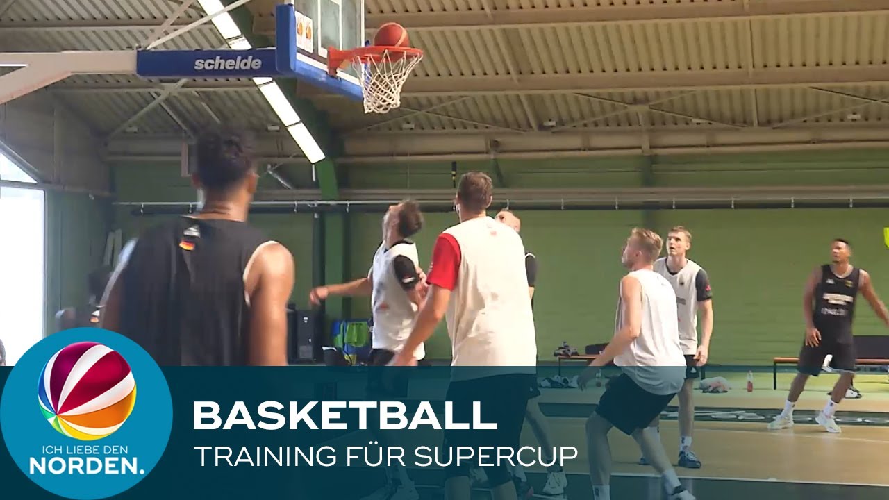 Basketball-Supercup Training der deutschen Nationalmannschaft