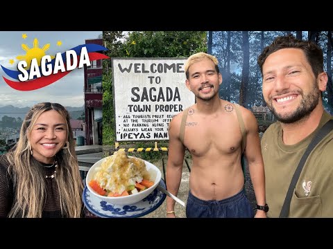 FULL DAY Eating, Shopping, and Exploring SAGADA, Philippines