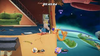 Nickelodeon All-Star Brawl - Rocko VS. CatDog