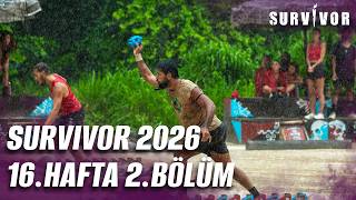 Survivor Trkiye 2026  16 Hafta 2 Blm survivorturkiye