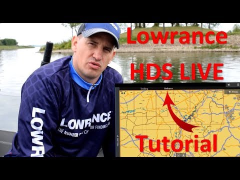 Tutorial Folge 1 : Lowrance HDS LIVE Erstinbetriebnahme