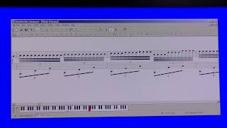 Plaisir d'amour tremolo with score chords