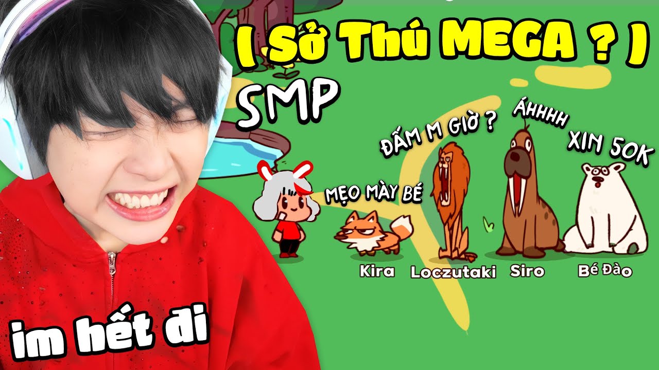 Kairon Xây Sở Thú MEGA SMP Bằng Giọng Nói Của Mình 💀 xin lỗi anh em