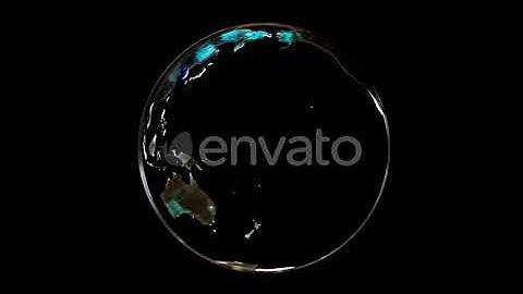 Stylized Globe of the Planet with Plexus Elements | Motion Graphics - Videohive template