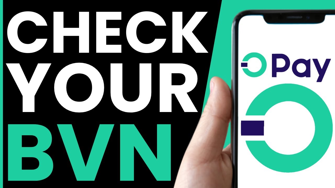 How To View My Bvn On Opay App On Iphone