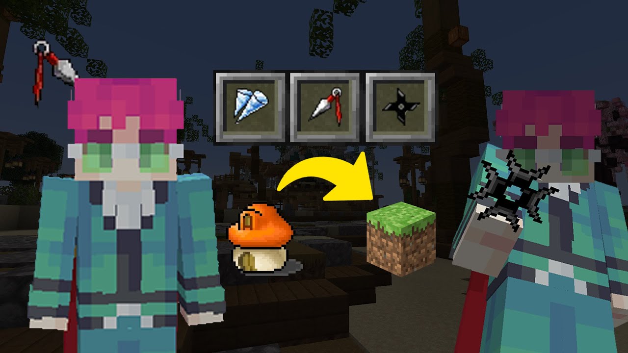 Putting MapleStory Throwing Stars in Minecraft ! YouTube