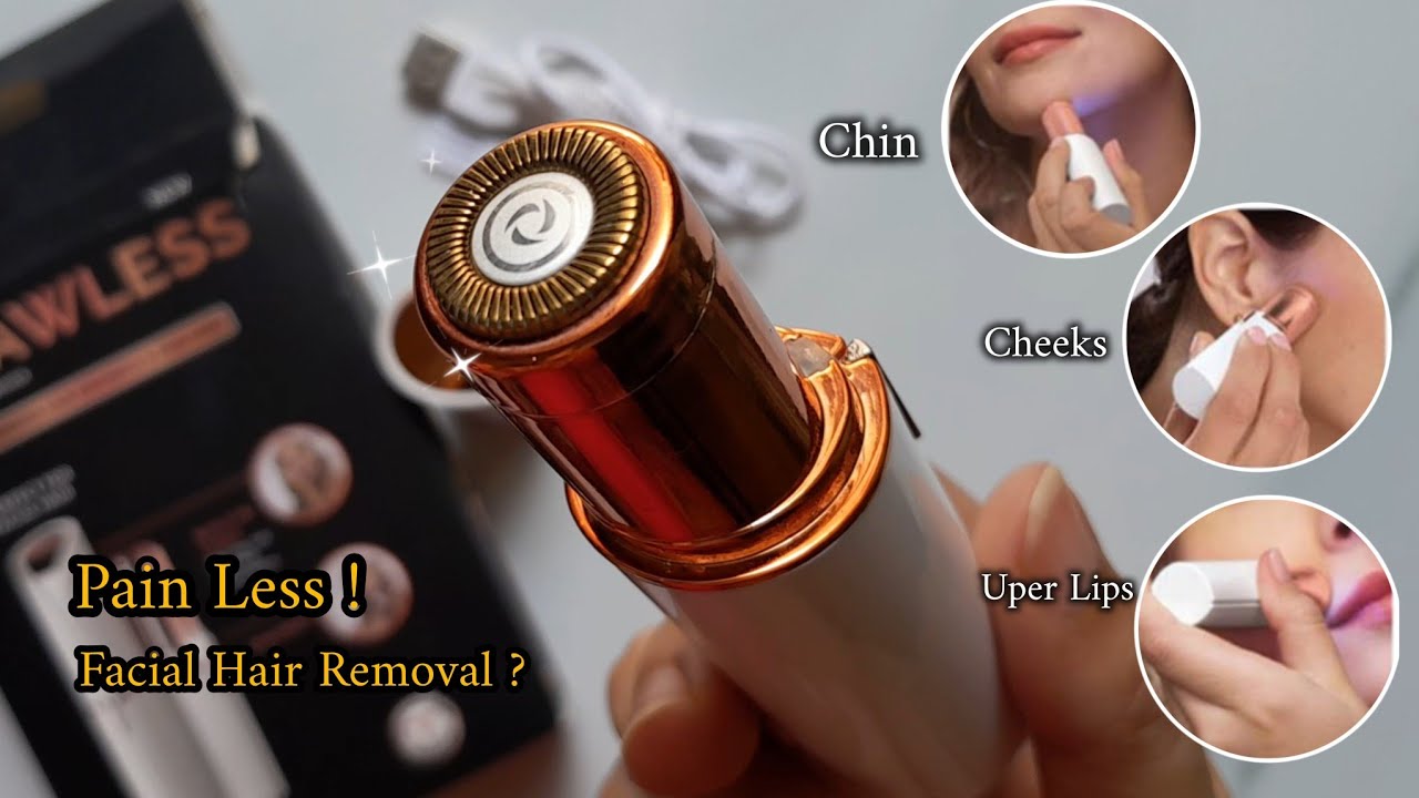 Honest Review of the Flawless Facial Hair Remover - Is It Worth It? Painless Facial Hair Remover