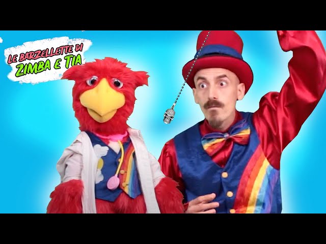 BARZELLETTE PER BAMBINI - Dal Dottore Episodio #01 - Le Barzellette di ZIMBA e TIA
