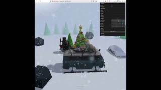 "Let it snow" - WebXR snow playground with Three.js: GPU-driven snowfall, drifting and sticking snow