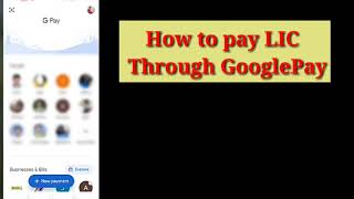 How to Pay LIC Premium Through GooglePay App screenshot 3