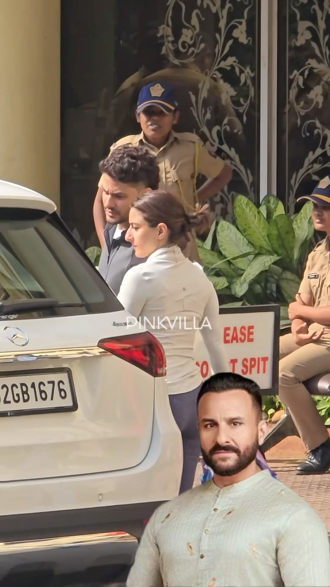 Inaaya Kemmu with MOM \u0026 DAD Soha Ali Khan \u0026 Kunal Kemmu ARRIVE to meet Saif Ali Khan | #shorts