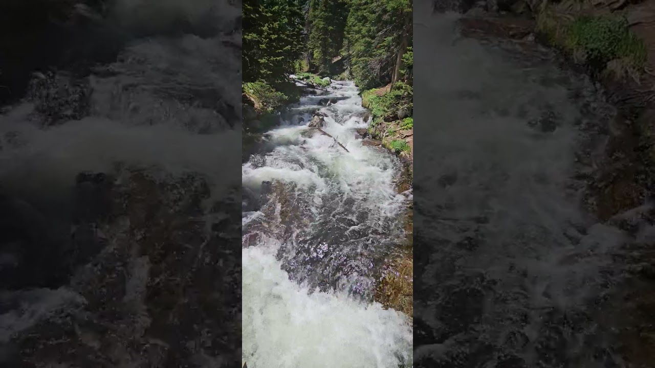 🌊 Чистый водопадный белый шум — вневременной кинематографический фон природы