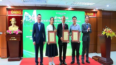 Bộ Công Thương trao giải Cuộc thi viết về bảo vệ môi trường ngành Công Thương lần thứ II năm 2023