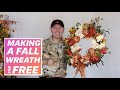 HOW TO MAKE A FALL WREATH FOR FREE