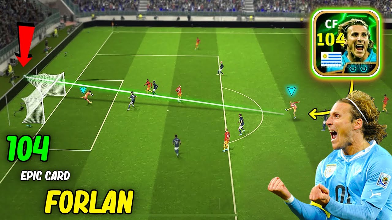 FREE!! Epic D. FORLAN 104 Rate Is A Monster Among Men 💀🚀  He Only SHOOOT To Kill 🔥