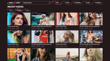 SXT18 - HTML5 Video Website Template - Color Version 6