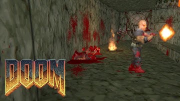 DOOM with Project Brutality - E4M8 Unto the Cruel + Maps of Chaos