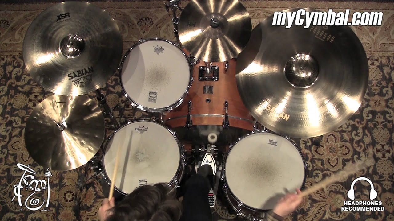Sabian 22" Paragon Ride Cymbal Brilliant 3995g Played by Shawn