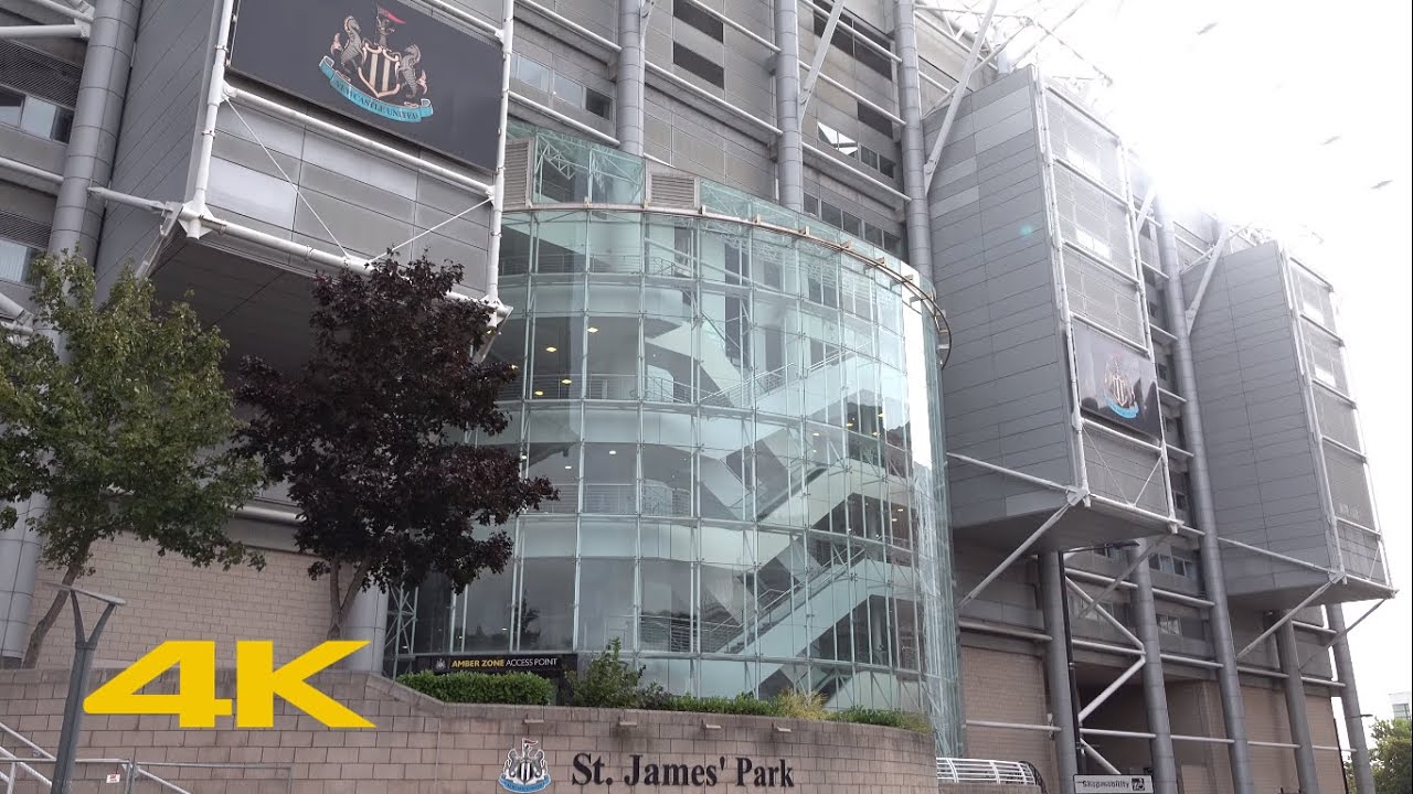 Newcastle Walk: Outside St James' Park | Newcastle United F.C.【4K】
