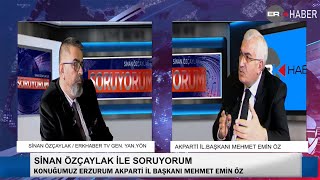 Soruyorumak Parti̇ İl Başkani Mehmet Emi̇n Öz