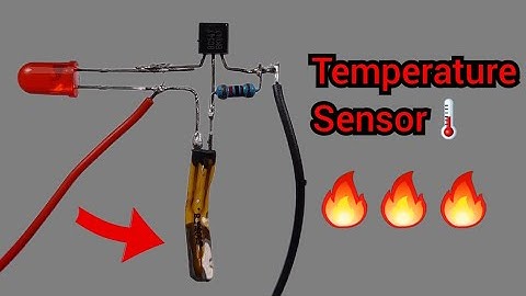 How to make Temperature sensor circuit using Thermistor | BC547 Transistor
