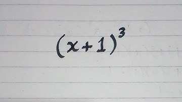 Expansion of (x+1)³ || a plus b whole cube || (a+b)³=a³+3a²b+3ab²+b³ ||Algebraic Identity