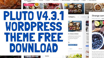 Pluto 4 3 1 Clean Personal WordPress Masonry Blog Theme Download Free