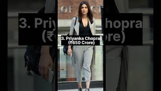 Top 5 Richest Indian Actresses in 2025 | Net Worth Shocking!#RichestActresses #BollywoodStars