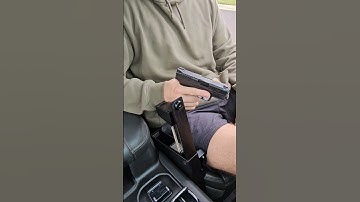 Kwick Strike Gun Safe in a Full Sized Truck! Would you use one of these things? #shorts #Kwickstrike