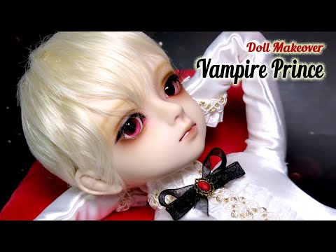 뱀파이어 프린스로 변신 Custom <strong>OOAK</strong> Repaint Doll /딩가의 회전목마 (DINGA)