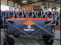 Production of folding wagon cartall kinds of collapsible utility trolley from factory