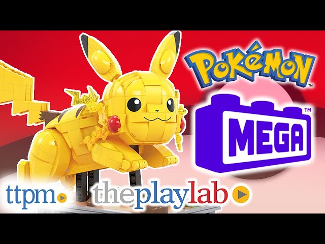 Pokemon Motion Pikachu from MEGA Brands Review! 