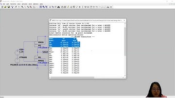 MC22|VLSI Circuits and Design Part 1|Project 1 Demonstration Video|Goh Zee Xin