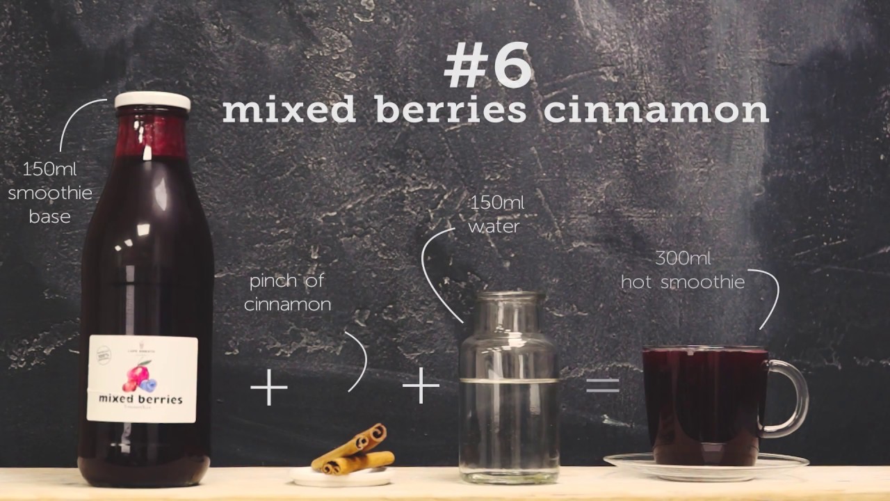 #6 mixed berries hot smoothie | ifbi academy