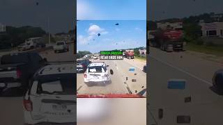 Corrupt cop brake checks 18 wheeler