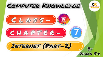 Class - 4 || Chapter - 7 || Internet || Part - 2 || By - Rehan Sir || Computer Knowledge