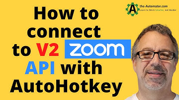 How to easily connect to the Zoom API V2 | APIs are fun!
