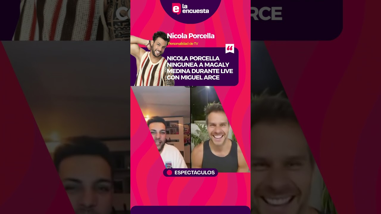 ¿Nicola Porcella no conoce a Magaly Medina?