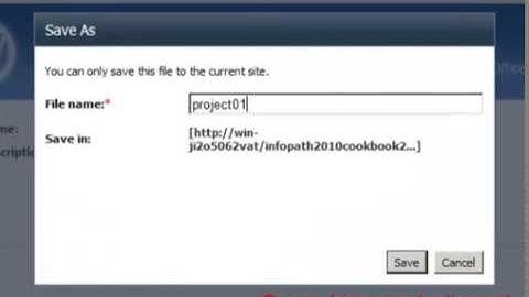 Create InfoPath form SharePoint Designer workflow 20101