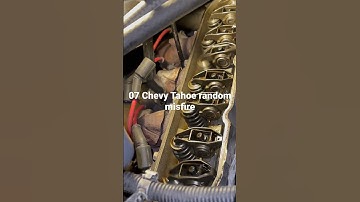 2007 Chevy Tahoe with random misfire and 02 sensor code