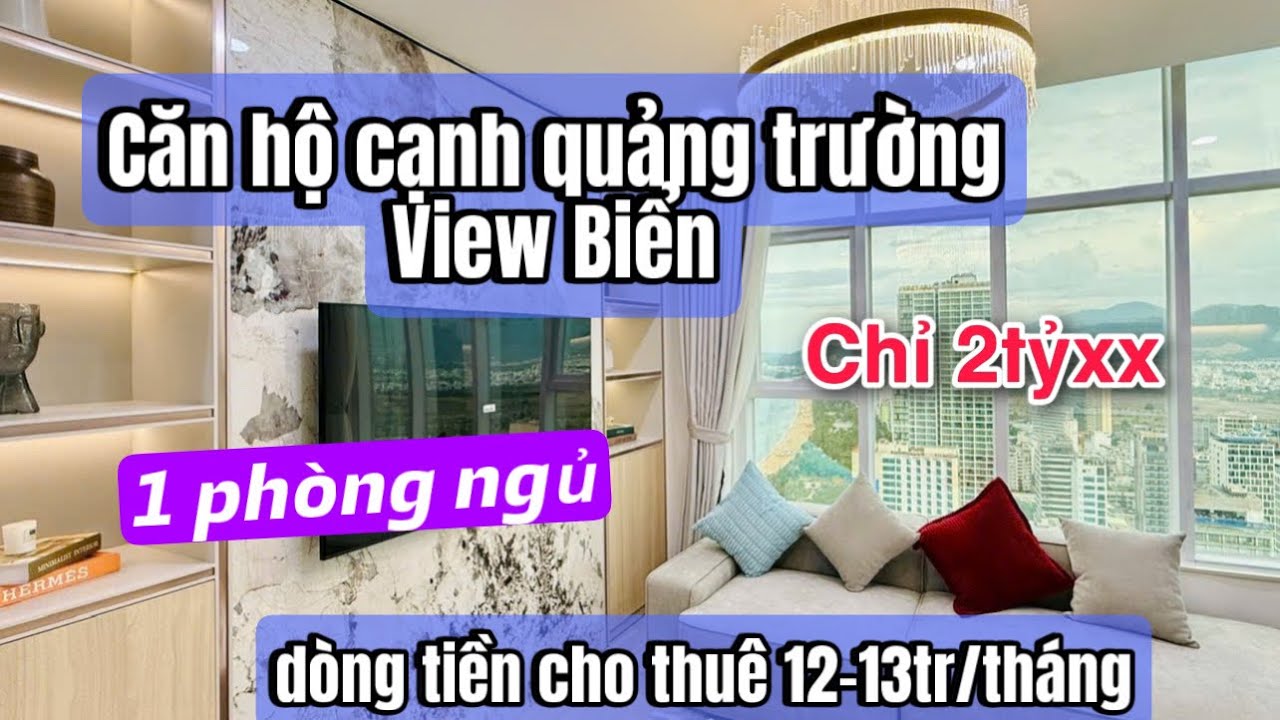 CHỦ CẦN TIỀN HẠ THÊM 200TR BÁN NHANH CĂN HỘ TRẦN PHÚ NHA TRANG