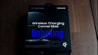 Samsung Wireless Charging Convertible Unboxing