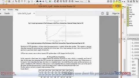 Scheduling approach with FCFS in communication over multi processing system(latest Project 2020)