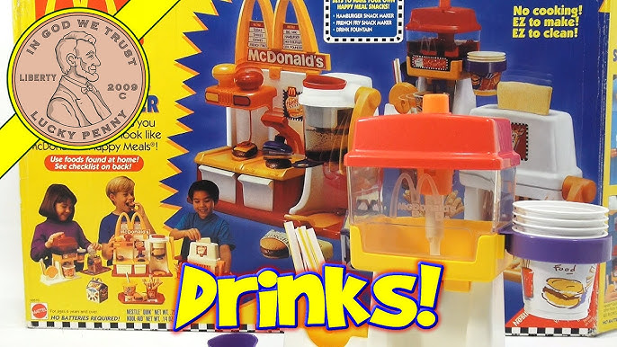 McDonald's French Fry Maker #mcdonalds #happymealtoy #mini #homemade #, mcdonalds toy food maker