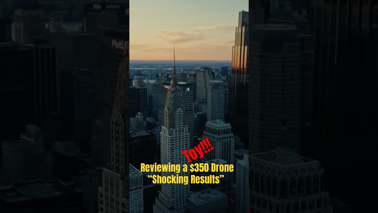 Игрушечный дрон. Это кинематографичное безумие 