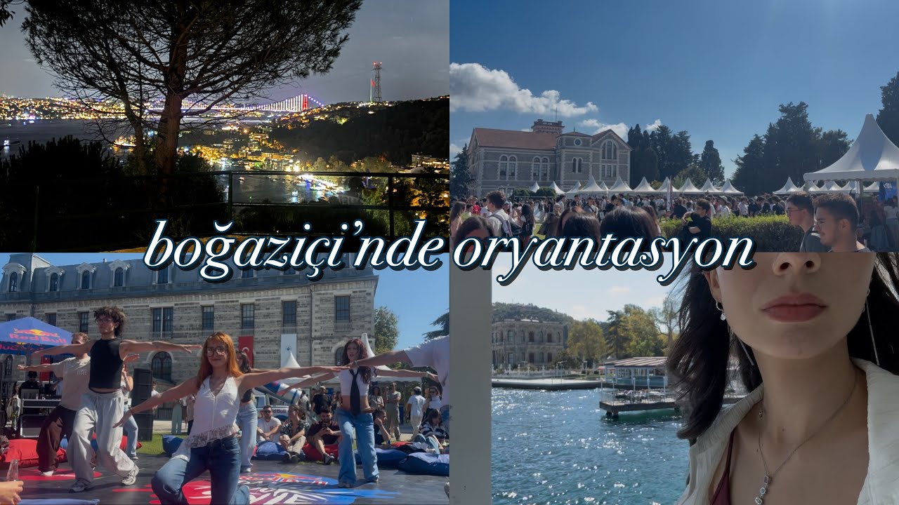 Boğaziçi’nde Oryantasyon Günleri || Üniversitenin İlk Haftası🎊🥁