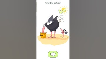 find the ostrich? (Delete one part) level-598 #viralshort #shortsfeed #shortsviral #shorts #dop2