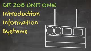NOUN CIT 208  Information Systems   UNIT ONE Net Worth