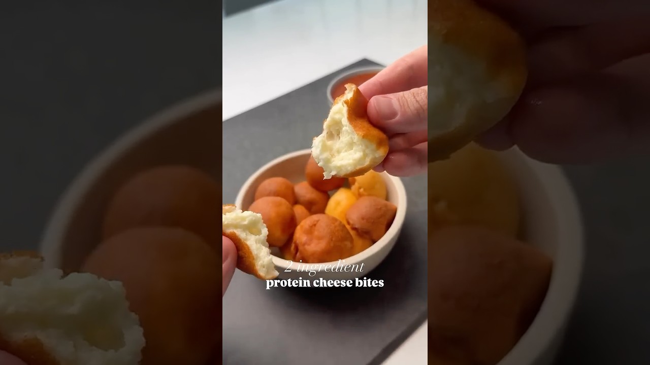 🧀AIRFRIED PROTEIN CHEESE BITES