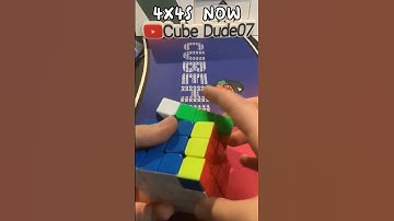 Rubik’s Cubes Then Vs. Now | Day 108 of daily uploads until @thecubicleofficial sponsors me